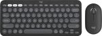 Logitech Pebble 2 Wireless Keyboard and Mouse Combo - Graphite